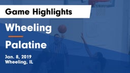 Wheeling  vs Palatine  Game Highlights - Jan. 8, 2019