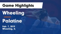 Wheeling  vs Palatine  Game Highlights - Feb. 7, 2019