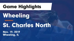 Wheeling  vs St. Charles North  Game Highlights - Nov. 19, 2019