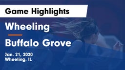 Wheeling  vs Buffalo Grove  Game Highlights - Jan. 21, 2020
