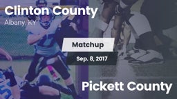 Matchup: Clinton County vs. Pickett County 2017