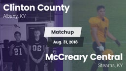 Matchup: Clinton County vs. McCreary Central  2018