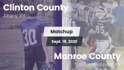 Matchup: Clinton County vs. Monroe County  2020