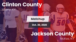 Matchup: Clinton County vs. Jackson County  2020