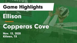 Ellison  vs Copperas Cove  Game Highlights - Nov. 13, 2020