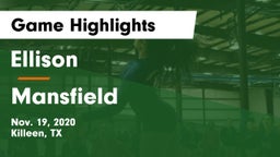 Ellison  vs Mansfield  Game Highlights - Nov. 19, 2020