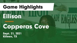 Ellison  vs Copperas Cove  Game Highlights - Sept. 21, 2021