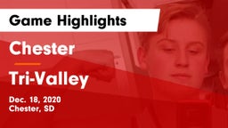 Chester  vs Tri-Valley  Game Highlights - Dec. 18, 2020