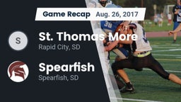Recap: St. Thomas More  vs. Spearfish  2017