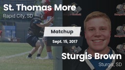 Matchup: St. Thomas More vs. Sturgis Brown  2017