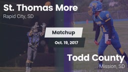 Matchup: St. Thomas More vs. Todd County  2017