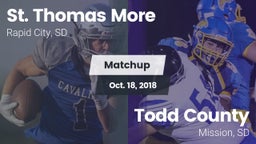 Matchup: St. Thomas More vs. Todd County  2018