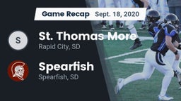 Recap: St. Thomas More  vs. Spearfish  2020