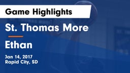 St. Thomas More  vs Ethan  Game Highlights - Jan 14, 2017