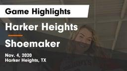 Harker Heights  vs Shoemaker  Game Highlights - Nov. 4, 2020