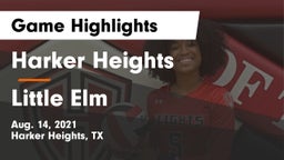 Harker Heights  vs Little Elm  Game Highlights - Aug. 14, 2021
