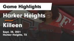 Harker Heights  vs Killeen  Game Highlights - Sept. 28, 2021