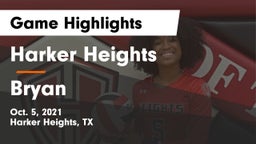 Harker Heights  vs Bryan  Game Highlights - Oct. 5, 2021