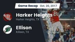 Recap: Harker Heights  vs. Ellison  2017