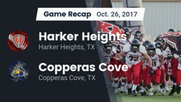 Recap: Harker Heights  vs. Copperas Cove  2017