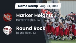 Recap: Harker Heights  vs. Round Rock  2018