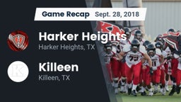 Recap: Harker Heights  vs. Killeen  2018