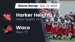 Recap: Harker Heights  vs. Waco  2018