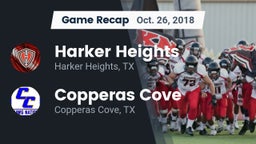 Recap: Harker Heights  vs. Copperas Cove  2018