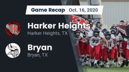 Recap: Harker Heights  vs. Bryan  2020