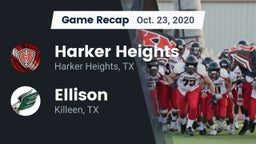 Recap: Harker Heights  vs. Ellison  2020