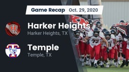 Recap: Harker Heights  vs. Temple  2020