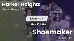 Matchup: Harker Heights High vs. Shoemaker  2020