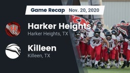 Recap: Harker Heights  vs. Killeen  2020