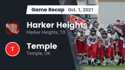 Recap: Harker Heights  vs. Temple  2021