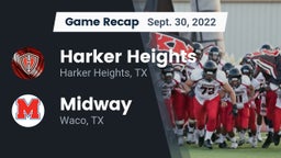 Recap: Harker Heights  vs. Midway  2022