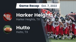 Recap: Harker Heights  vs. Hutto  2022