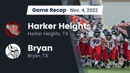 Recap: Harker Heights  vs. Bryan  2022