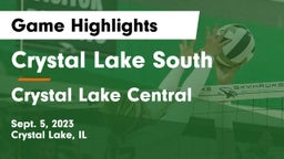Crystal Lake South  vs Crystal Lake Central  Game Highlights - Sept. 5, 2023
