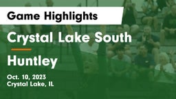 Crystal Lake South  vs Huntley  Game Highlights - Oct. 10, 2023
