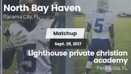 Matchup: North Bay Haven vs. Lighthouse private christian academy 2017