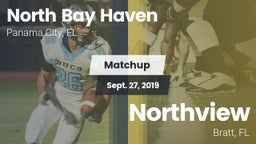 Matchup: North Bay Haven vs. Northview  2019
