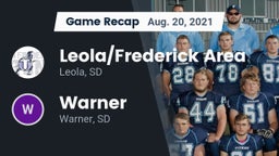 Recap: Leola/Frederick Area vs. Warner  2021