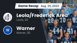 Recap: Leola/Frederick Area vs. Warner  2023