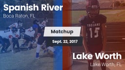 Matchup: Spanish River High vs. Lake Worth  2017