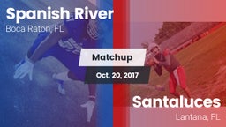 Matchup: Spanish River High vs. Santaluces  2017