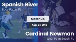 Matchup: Spanish River High vs. Cardinal Newman   2018