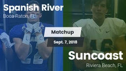 Matchup: Spanish River High vs. Suncoast  2018