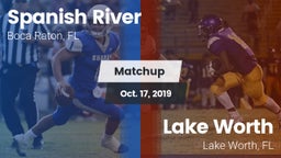 Matchup: Spanish River High vs. Lake Worth  2019