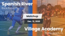 Matchup: Spanish River High vs. Village Academy  2020