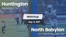 Matchup: Huntington Booster vs. North Babylon  2017